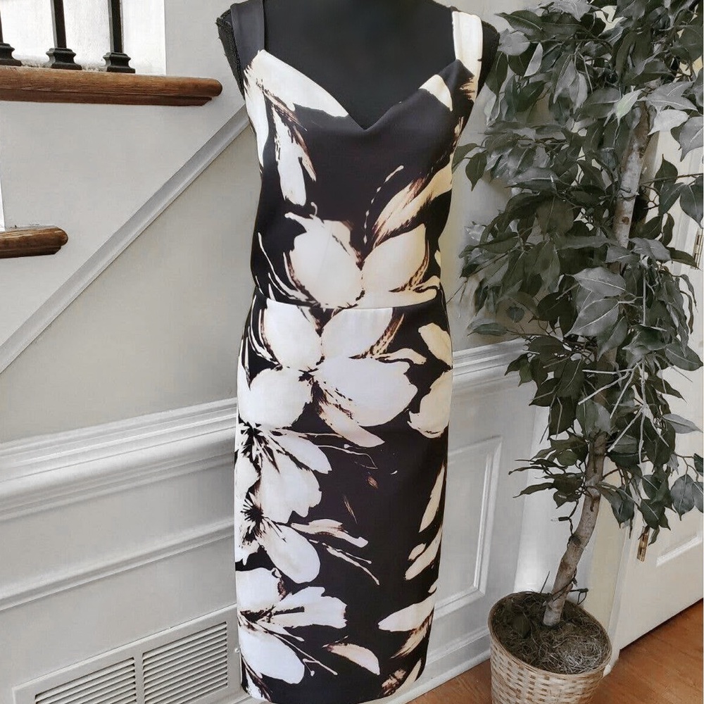 Ashley Graham Floral Dress